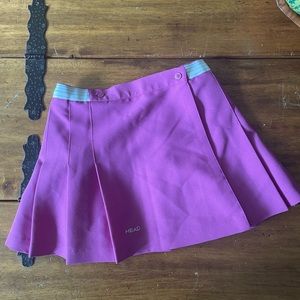 Vintage Head Pleated Tennis Mini Skirt Women’s 10 Modern Small Lilac Purple